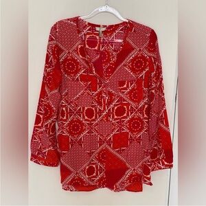 100% silk joie blouse